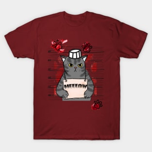 Criminal Cat T-Shirt